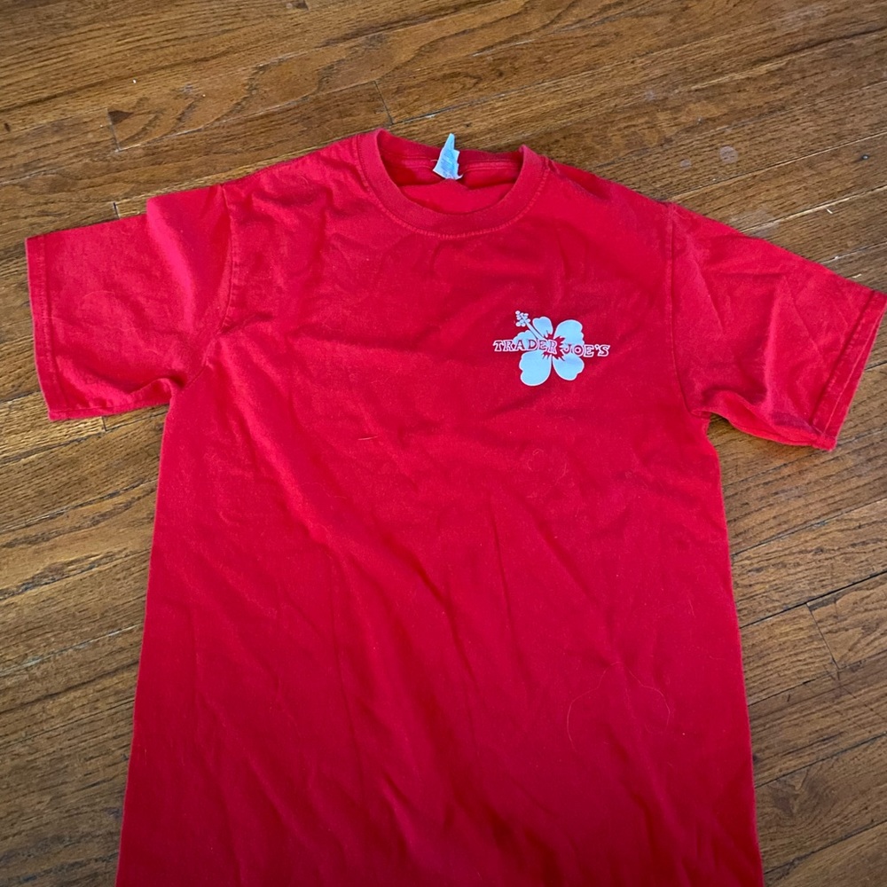 Red Trader Joe’s Shirt
